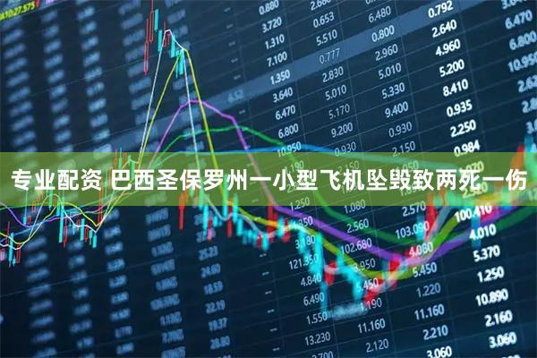 专业配资 巴西圣保罗州一小型飞机坠毁致两死一伤